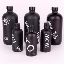 500ml Boston Bottle Liquid Glass Transparent Bottle/Black Bottle with Dropper/Essential Oil Bottle